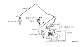 Diagram for 2015 Nissan Armada Hydraulic Hose - 53545-7S600