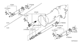 Diagram for 2014 Nissan Armada Drive Shaft - 37000-ZV50B