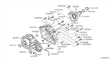 Diagram for Nissan Pathfinder Transfer Case - 33105-7S110