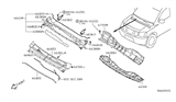 Diagram for Nissan Weather Strip - 66830-7S000