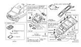 Diagram for 1982 Nissan 280ZX Headlight Bulb - 26736-89902