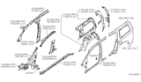 Diagram for 2005 Nissan Armada Wheelhouse - 76750-7S031