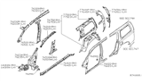 Diagram for 2006 Nissan Armada Wheelhouse - 76750-7S031