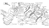 Diagram for 2010 Nissan Armada Seat Cover - 87620-ZQ00A