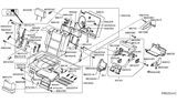 Diagram for 2010 Nissan Armada Seat Cover - 88320-ZQ01B