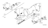 Diagram for 2005 Nissan Armada Drive Shaft - 37000-7S000