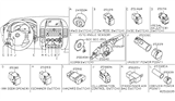 Diagram for 2005 Nissan Armada Headlight Switch - 25560-ZC32B