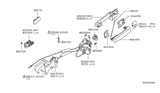 Diagram for 2015 Nissan Armada Door Handle - 80671-ZW00A