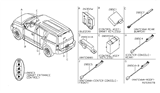 Diagram for 2008 Nissan Armada Transmitter - 285E3-ZQ30A