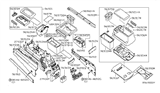 Diagram for Nissan Titan Cup Holder - 96966-7S000