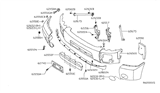 Diagram for 2006 Nissan Armada Bumper - 62024-7S225