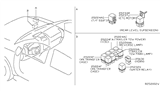 Diagram for 2004 Nissan Armada Relay - 25230-0P200