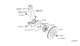 Diagram for 2005 Nissan Armada Brake Disc - 40206-ZC00A