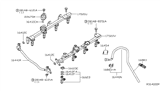 Diagram for Nissan Armada Fuel Rail - 17522-7S000