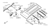 Diagram for 2007 Nissan Armada Hood Hinge - 73230-7S030