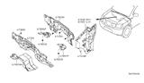 Diagram for Nissan Titan Dash Panels - F7600-ZT0MA