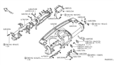 Diagram for 2004 Nissan Armada Air Bag - 98515-7S700