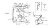 Diagram for 2015 Nissan Titan Battery Cable - 24080-ZR00A