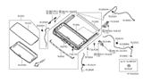 Diagram for 2005 Nissan Armada Sunroof - 91210-7S010