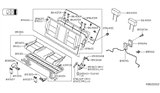 Diagram for 2006 Nissan Armada Seat Cushion - 89300-7S001