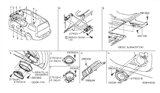 Diagram for 2004 Nissan Quest Car Speakers - 28156-8J000