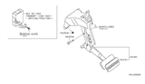 Diagram for 2008 Nissan Armada Brake Pedal - 46501-ZH30A