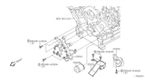 Diagram for 2005 Nissan Pathfinder Oil Filter - 15208-31U01