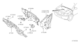 Diagram for 2006 Nissan Titan Dash Panels - 67600-7S030