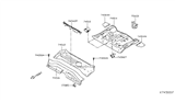 Diagram for 2017 Nissan Versa Note Floor Pan - G4514-3WCMA