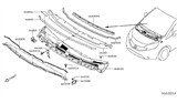 Diagram for 2015 Nissan Versa Note Weather Strip - 66830-3WC0A
