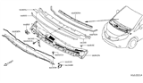 Diagram for 2019 Nissan Versa Note Weather Strip - 66830-3WC0A