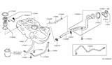 Diagram for Nissan Versa Note Fuel Pump - 17040-3AN0E