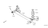 Diagram for 2017 Nissan Versa Note Coil Springs - 55020-3VY1B