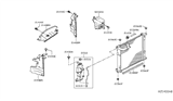 Diagram for 2012 Nissan Versa Coolant Reservoir - 21710-1HS3B