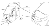 Diagram for 2018 Nissan Versa Note Windshield Washer Nozzle - 28932-3WC0A