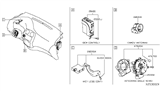 Diagram for 2014 Nissan Versa Note Body Control Module - 284B1-3WC0A