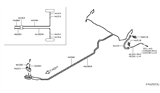 Diagram for 2017 Nissan Versa Brake Line - 46315-1HK0A