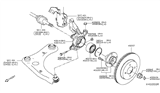 Diagram for 2012 Nissan Versa Brake Disc - 40206-1HL0B