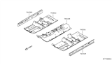 Diagram for 2014 Nissan Versa Note Floor Pan - G4320-3WCMA