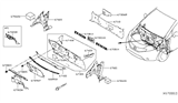 Diagram for 2021 Nissan Kicks Dash Panels - 67860-1HA0A