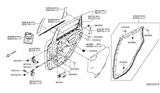 Diagram for Nissan Versa Note Door Check - 82430-3VA0A