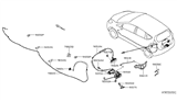 Diagram for 2016 Nissan Altima Door Lock Actuator - 78827-3BG0A