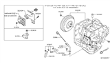 Diagram for Nissan Versa Note Transmission Assembly - 3102M-3JX6C