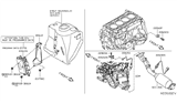 Diagram for 2016 Nissan Versa Note Engine Control Module - 23703-3VB0A