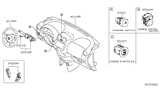 Diagram for Nissan Versa Note Wiper Switch - 25560-1HL7A