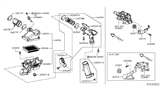 Diagram for 2014 Nissan Maxima Mass Air Flow Sensor - 22680-7S00A