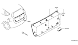 Diagram for 2019 Nissan Kicks Door Handle - 90940-4N000