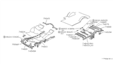 Diagram for Nissan Van Rear Crossmember - 75610-11C30