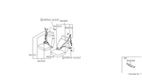 Diagram for 1990 Nissan Van Seat Belt - 86832-18C00