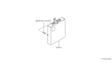 Diagram for 1988 Nissan Van Engine Control Module - 23710-18C15